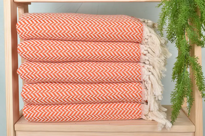 70x40 Cotton Chevron Towel, Best Friend Gift Ideas, Personalized Beach Towel, Turkish beach towel, Bachelor Party Favors, Bachelor Gifts, Yoga Towel - 2