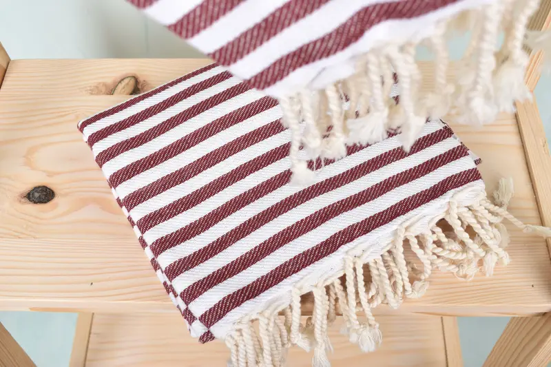 Turkish Bath Towel USA, Luxury towel, 70x40 Cotton Striped Towel, Bachelorette Party Gifts Bridesmaids, Monogram Towels, Engagement Gift, Thin towel - 5
