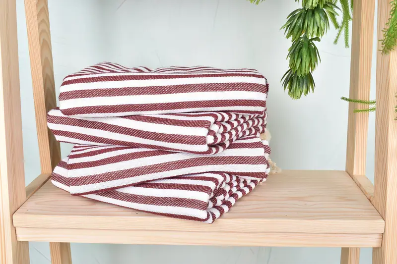 Turkish Bath Towel USA, Luxury towel, 70x40 Cotton Striped Towel, Bachelorette Party Gifts Bridesmaids, Monogram Towels, Engagement Gift, Thin towel - 7