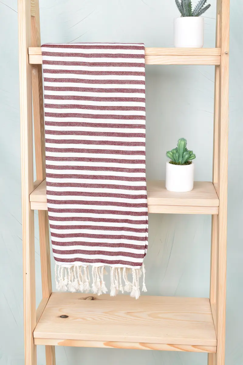 Turkish Bath Towel USA, Luxury towel, 70x40 Cotton Striped Towel, Bachelorette Party Gifts Bridesmaids, Monogram Towels, Engagement Gift, Thin towel - 8