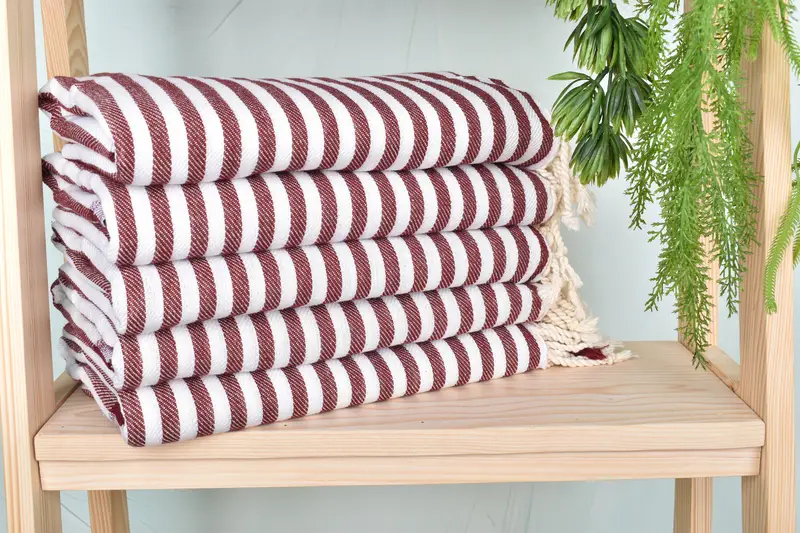 Turkish Bath Towel USA, Luxury towel, 70x40 Cotton Striped Towel, Bachelorette Party Gifts Bridesmaids, Monogram Towels, Engagement Gift, Thin towel - 2