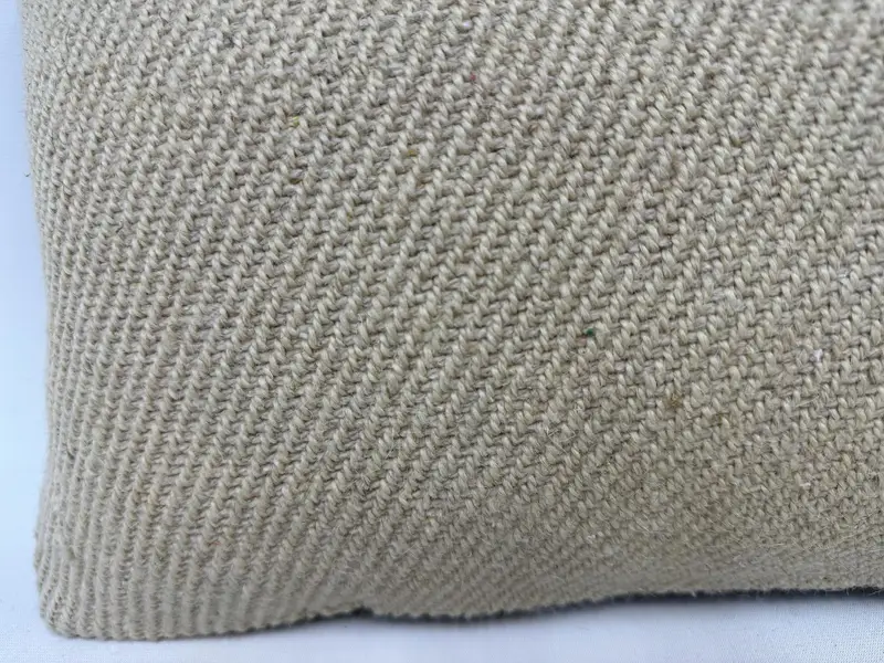 12x20 Inch Beige Southwestern Throw Pillow, Handmade Cushion - 2