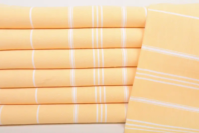 40x24 Cotton Striped Towel, Personalized Hand Towel, Summer Gift, Beach Theme Bachelorette Party, Personalized Gift, Turkish Towel, Kitchen Towel - 2