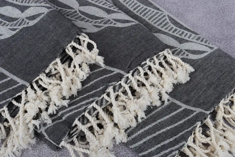 Absorbent Turkish towel, Customized Towels, Soft towel, 68x40 Cotton Striped Design Towel, Traditional Turkish peshtemal for hammam, Luxury towel - 6