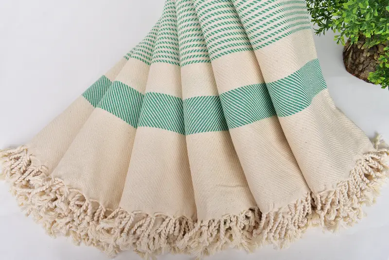 Plaj havlu hediyesi, nedime havlu, plaj düğün lehine, en iyi plaj havlu, 70x40 pamuklu polka nokta havlu, gelin için hediye, peshtemal havlu, ince havlu - 4