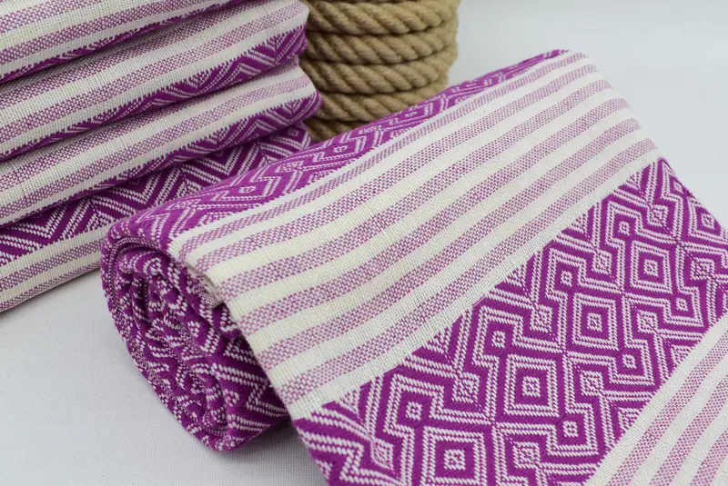 Personalize Gift, Personalized Beach Towel, 68x40 Cotton Diamond Towel, Monogram Turkish Towel, Turkish Beach Towel Monogram, Beach Towel Gift - 6