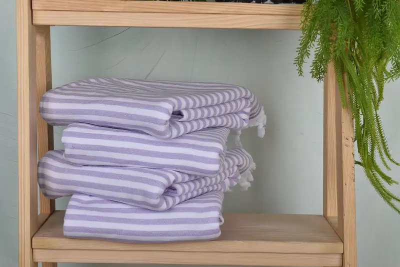 Wedding Gift, Unique Wedding Gift, Bridal Party Gifts, 70x36 Cotton Terry Striped Towel, Bachelor Towel, Turkish bath towel, Home Decor Gifts - 7