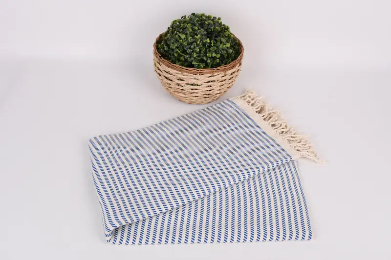 Organic towel, Gym Towel, Spa Gift, Guest Towel, Cotton towel, Summer Gift, Large Beach Towel Personalized, 70x40 Cotton Polka Dot Towel, Yoga Towel - 4