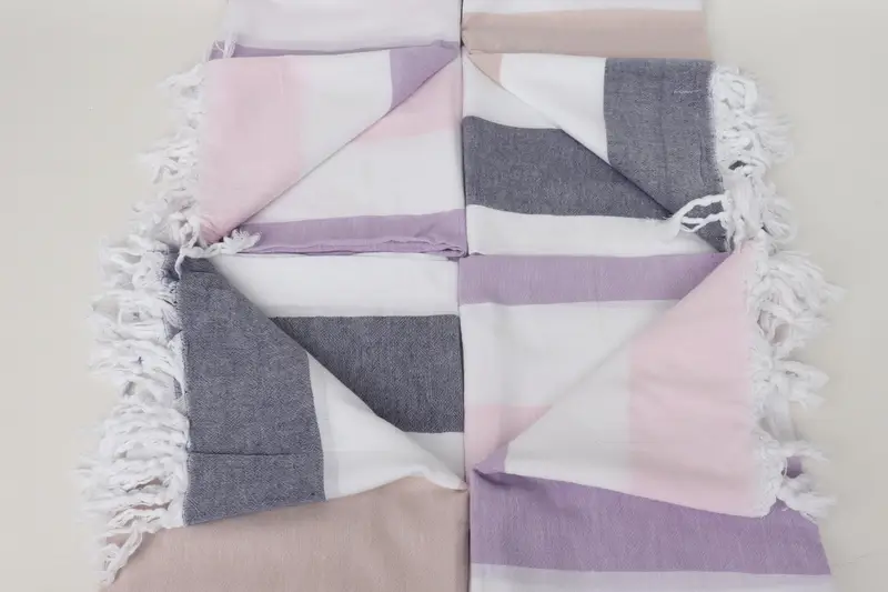 Friends Beach Towel, Turkish Towel Bulk, Custom Gifts, 70x40 Cotton Striped Towel, Beach towel, Gym Towel, Custom Beach Towel, Sand-resistant towel - 4