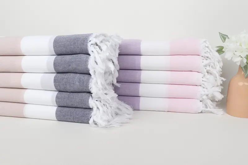 Friends Beach Towel, Turkish Towel Bulk, Custom Gifts, 70x40 Cotton Striped Towel, Beach towel, Gym Towel, Custom Beach Towel, Sand-resistant towel - 2