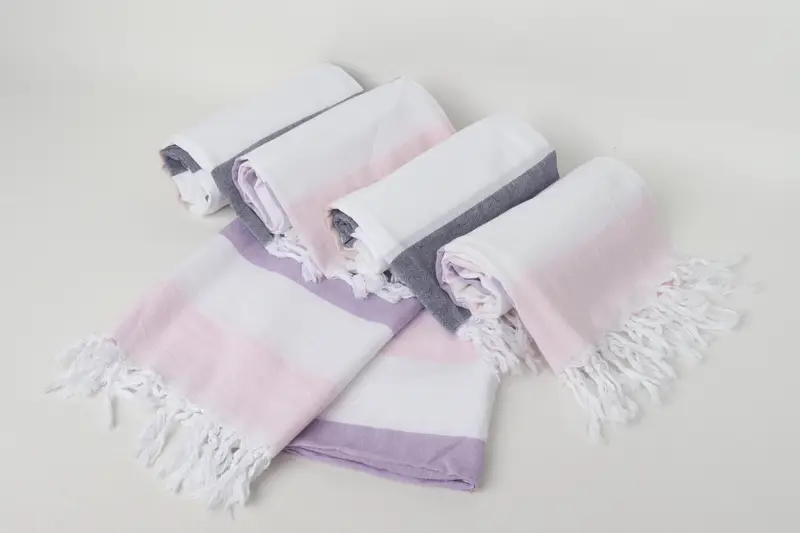 Friends Beach Towel, Turkish Towel Bulk, Custom Gifts, 70x40 Cotton Striped Towel, Beach towel, Gym Towel, Custom Beach Towel, Sand-resistant towel - 5