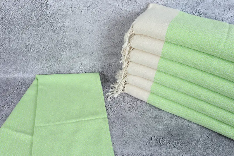Personalized Hand Towel, Gift For The Home, Hand Size Towels, Monogram Kitchen Towel, 40x20 Cotton Diamond Towel, Gym Towel, Turkish Tea Towel - 2