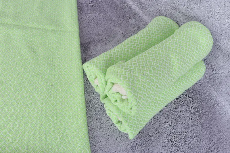 Personalized Hand Towel, Gift For The Home, Hand Size Towels, Monogram Kitchen Towel, 40x20 Cotton Diamond Towel, Gym Towel, Turkish Tea Towel - 8