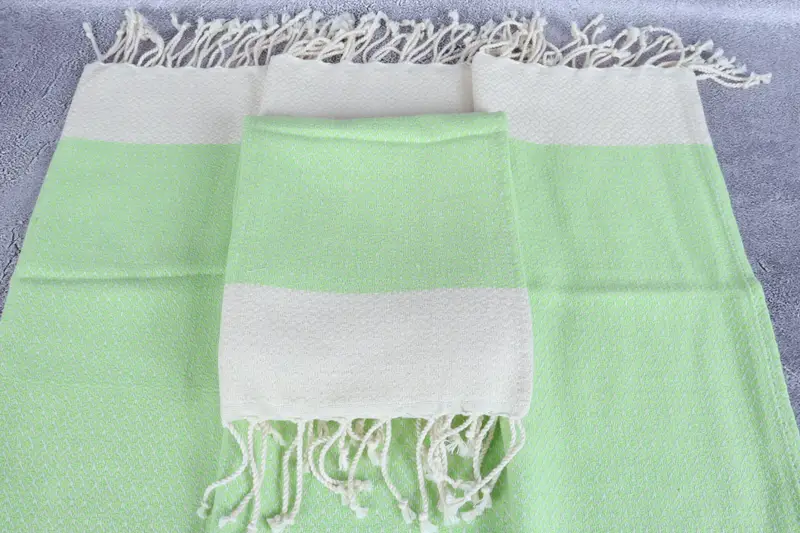 Personalized Hand Towel, Gift For The Home, Hand Size Towels, Monogram Kitchen Towel, 40x20 Cotton Diamond Towel, Gym Towel, Turkish Tea Towel - 4