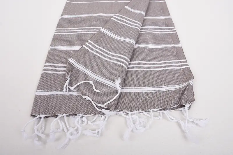 Towel With Name, Wedding Favors, Xmas Gifts, Personalized Gift, Gifts For Him, 36x24 Cotton Striped Towel, Wedding Shower Gift, Custom Hand Towel - 8