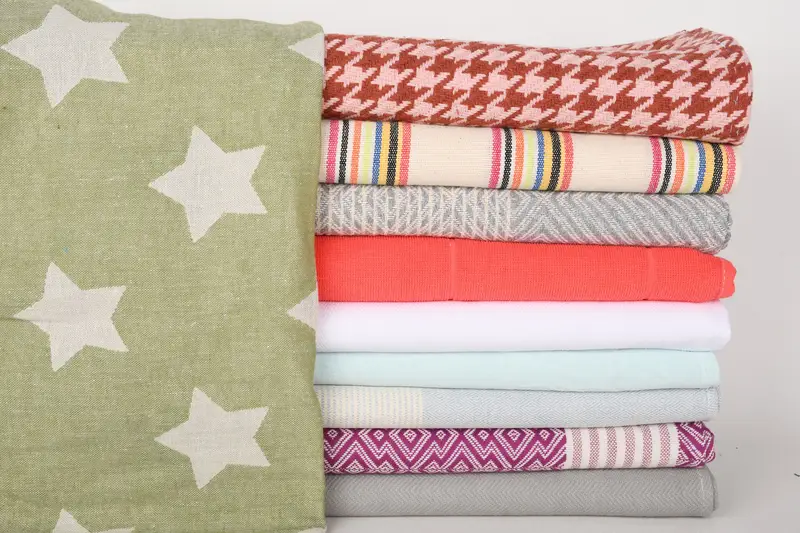 Gym Towel, Organic Towel, Personalized Kitchen Towel, Bridesmaid Gifts, Turkish Towel, 36x18 Cotton Set of 10 Towel, Kitchen Towel, Travel Towel - 1