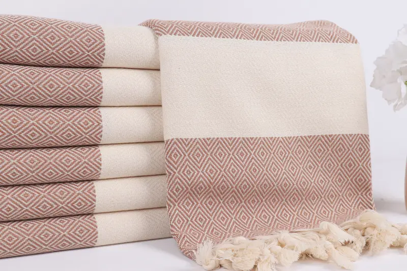 Custom Gift, Custom Towel Beach, Customized Towels, Spa Gift Towel, Bridesmaid Gift, 70x40 Cotton Diamond Towel, Beach Towel Bulk, Best Wedding Gift - 2