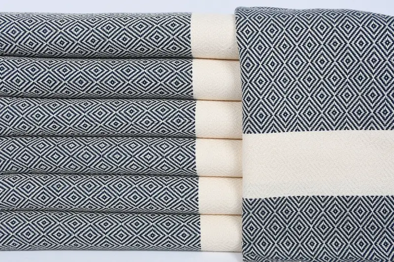 Personalisiertes Handtuch, 36x20 Baumwolldiamanttuch, personalisiertes Geschenk, türkisches Geschirrtuch, Strand Bachelorette Party Dekorationen, Geschenk für Mitarbeiter - 1
