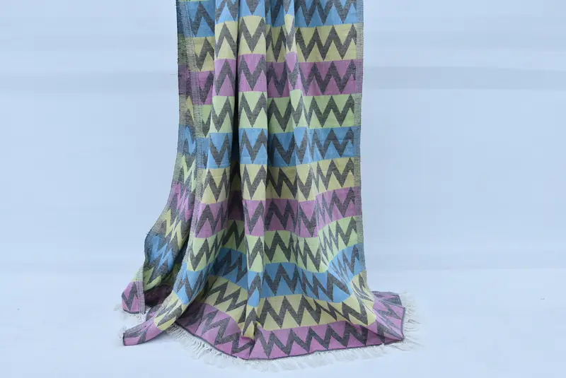 Bachelorette Favor, Thin towel, 70x40 Cotton Zigzag Design Towel, Absorbent towel, Gift For Him, Peshtemal Towel USA, Beach Towel Personalized - 8