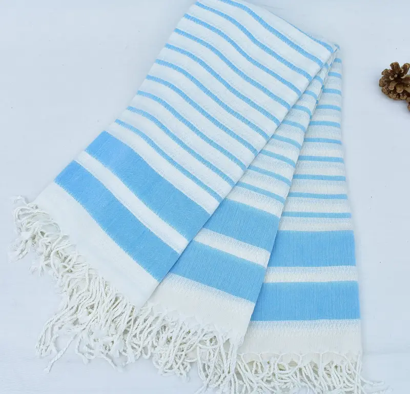 Bachelor Gifts, Large Turkish Towel, Personalized Towel, Girl Trip Party Favor, 70x40 Cotton Striped Towel, Bathroom Towel, Gift For The Home Decor - 1