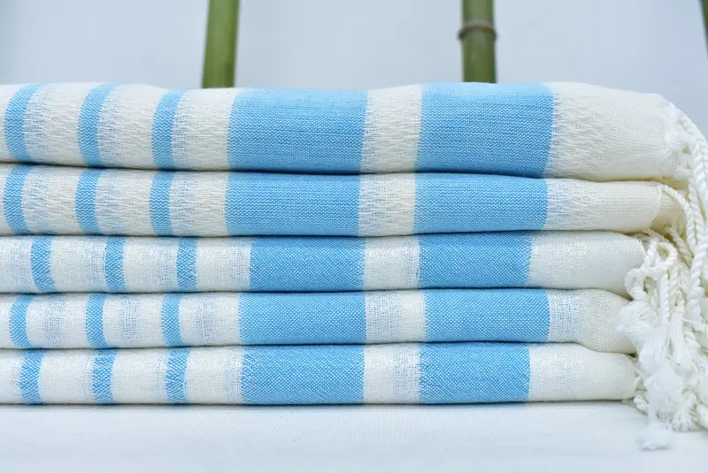 Bachelor Gifts, Large Turkish Towel, Personalized Towel, Girl Trip Party Favor, 70x40 Cotton Striped Towel, Bathroom Towel, Gift For The Home Decor - 2