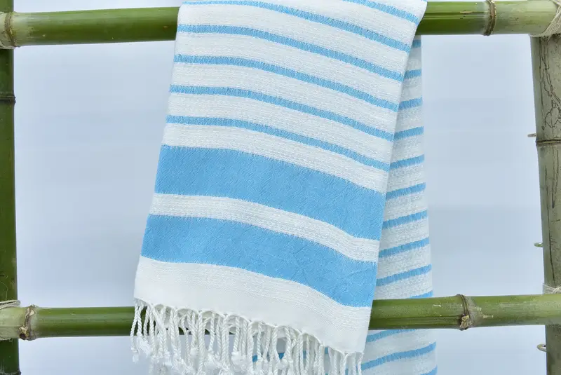 Bachelor Gifts, Large Turkish Towel, Personalized Towel, Girl Trip Party Favor, 70x40 Cotton Striped Towel, Bathroom Towel, Gift For The Home Decor - 4