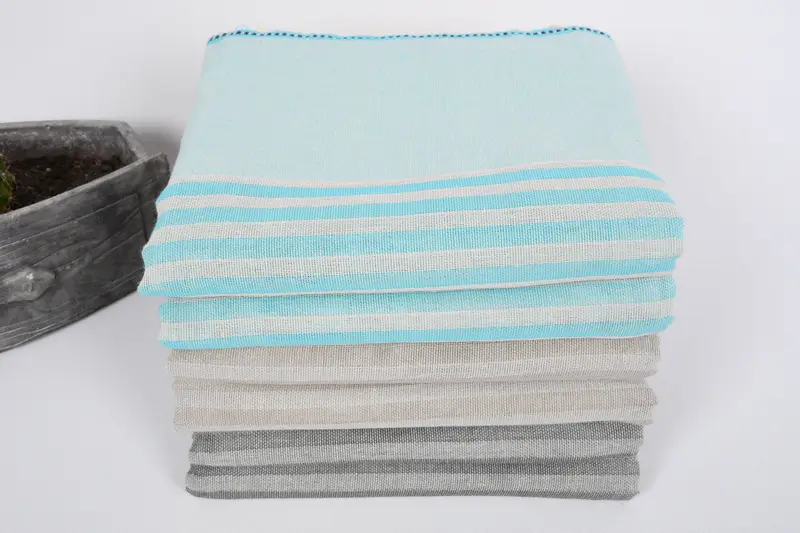 Beach towel, Bachelorette Party Gifts, 70x40 Cotton Striped Towel, Towel With Name, Bride Gift, Beach Wedding Favor, Pool Towels, Wedding Gift - 5