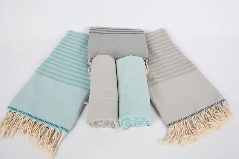 Beach towel, Bachelorette Party Gifts, 70x40 Cotton Striped Towel, Towel With Name, Bride Gift, Beach Wedding Favor, Pool Towels, Wedding Gift - 8