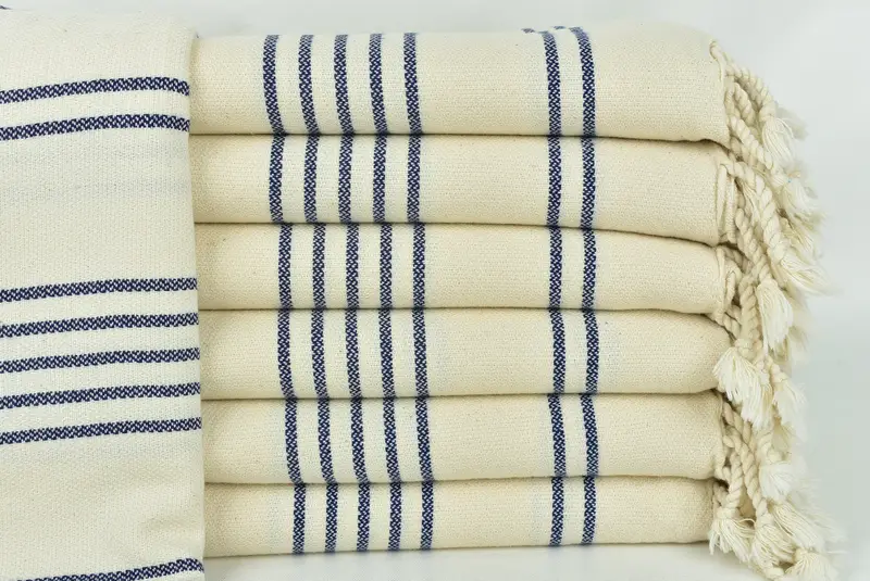 Wedding Towel, Gym Towel, Summer Gift, Bachelorette Gifts, 70x40 Cotton Striped Towel, Gift For Her, Sand-Resistant Peshtemal, Maid Of Honor Gift - 1