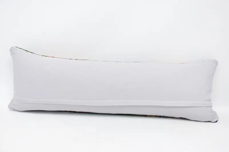 Outdoor Throw Pillow Case, Outdoor Bolster Pillow, 16x48 Red Cushion Case, Kilim Pillow, Kilim Cushion Sham, Turkish Pillow, Pillow Sham - 6