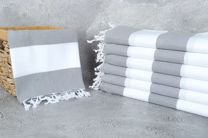 Absorbent Turkish towel, 70x40 Cotton Striped Towel, Beach Towel Gift, Wedding Gifts Towel, Turkish Towel Beach Towel, Mother Of The Groom Gift - 3