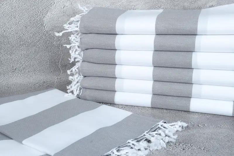 Absorbent Turkish towel, 70x40 Cotton Striped Towel, Beach Towel Gift, Wedding Gifts Towel, Turkish Towel Beach Towel, Mother Of The Groom Gift - 2