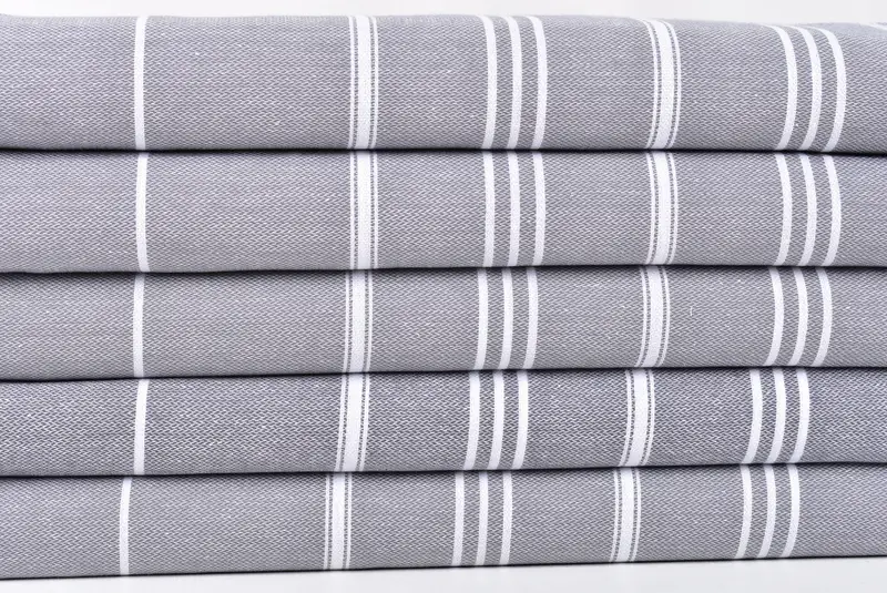 Gift For Him, Spa Towel, Unique Gift, 40x24 Cotton Striped Towel, Bachelorette Party Gifts For Bride, Wedding Gift, Bathroom Towels, Wedding Favors - 2