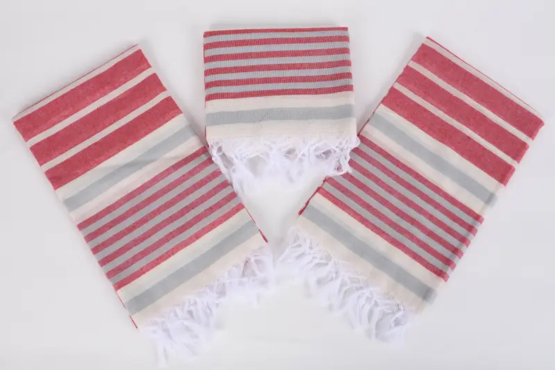 Gift For Bride, Luxury towel, Personalized Bridesmaid Gift, 68x40 Cotton Striped Towel, Guest Towel, Best Friend Gift, Yoga Towel, Embroidery Towel - 6