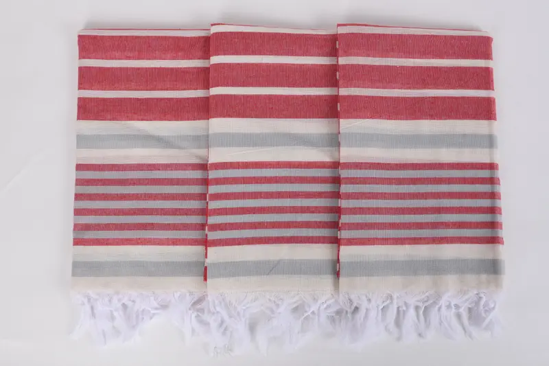 Gift For Bride, Luxury towel, Personalized Bridesmaid Gift, 68x40 Cotton Striped Towel, Guest Towel, Best Friend Gift, Yoga Towel, Embroidery Towel - 7