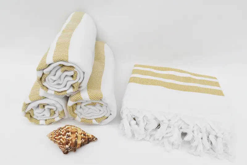 Bridal Shower Favors, Gift For Wedding Day, Wedding For Favor, Bachelorette Party Gifts Bridesmaids, 70x40 Cotton Herringbone Towel, Handmade Gift - 8