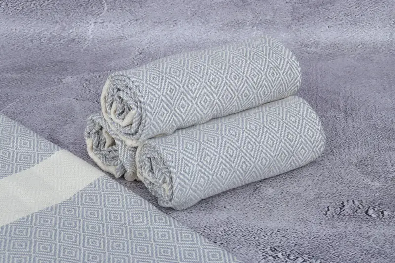 Turkish Tea Towel, Monogram Towels, Home Decor Gifts, Personalize Gift, Personalized Hand Towel, 36x20 Cotton Diamond Towel, Monogram Kitchen Towel - 8