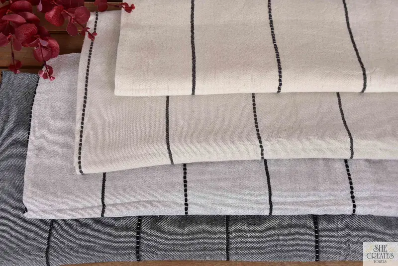 Lightweight Turkish towel, Personalize Gift, Wedding Favors, 70x40 Cotton Striped Towel, Gift For The Home Decor, Travel towel, Girls Weekend Favors - 4