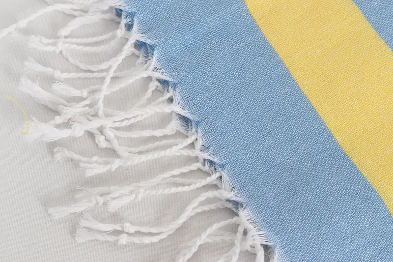 Personalized Gifts, 40x18 Cotton Striped Towel, Turkish Hand Towel, Monogram Towels, Organic Towel, Kitchen Towel, Bridal Shower Favor, Summer Gift - 7
