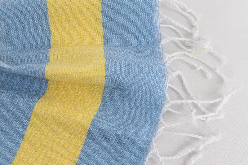 Personalized Gifts, 40x18 Cotton Striped Towel, Turkish Hand Towel, Monogram Towels, Organic Towel, Kitchen Towel, Bridal Shower Favor, Summer Gift - 8
