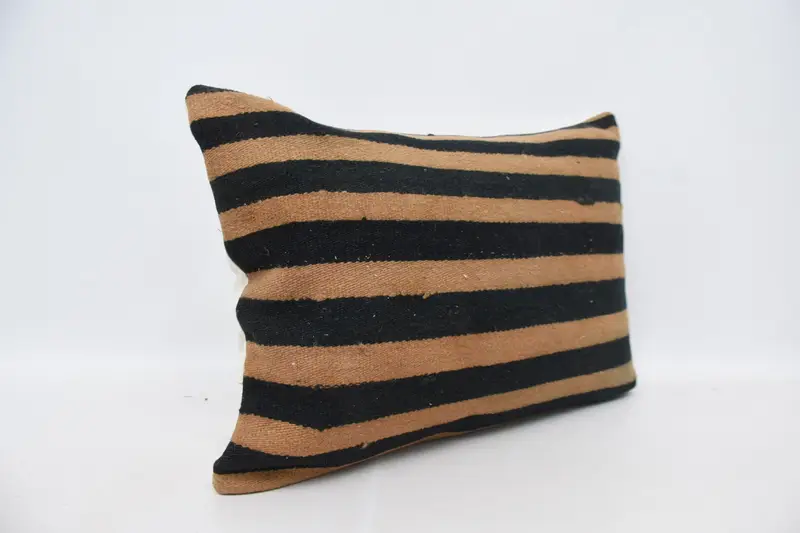Antique Pillows, 20x28 Brown Cushion, Kilim Cushion Sham, Morroccon Kilim Cushion Pillow Cover, Kilim Pillow Cover, Pillow Case - 3