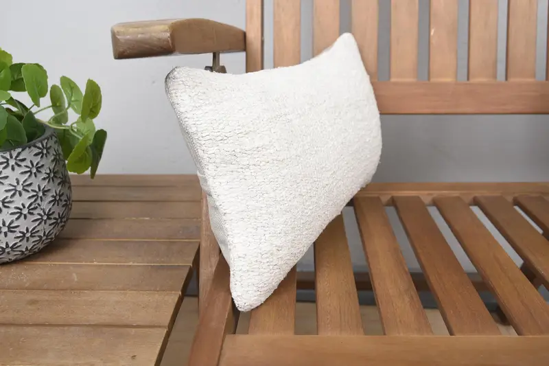Bright Cushion, Pillow for Sofa, Accent Throw Pillow Case, 8x16 Beige Pillow Cover, Vintage Pillow, Pillow Case, Interior Designer Pillow - 2