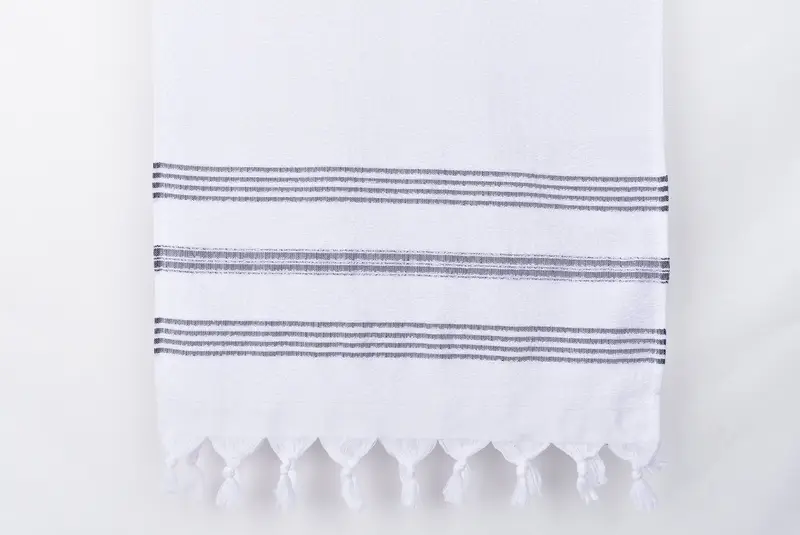Personalized Dish Towel, Engagement Gift, Gym Towel, Small Bath Towels, Gifts For Him, Personalized Kitchen Towel, 40x18 Cotton Striped Terry Towel - 8