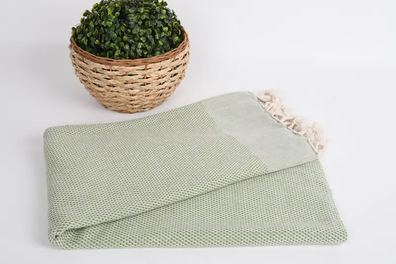 Personalized Wedding Gift, Wedding Favors, Embroidered Turkish Towel, Bridesmaid Gifts Personalized, Home Decor Gifts, 70x40 Cotton Geometric Towel - 4