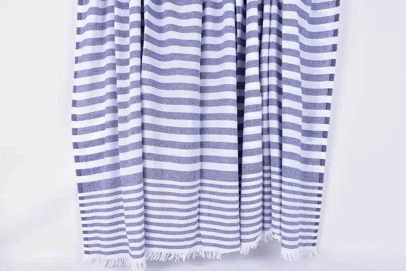 Bachelorette Party Decorations, Oversized Beach Towel, 68x40 Cotton Striped Towel, House Warming Gift, Spa Towel, Turkish bath towel, Organic towel - 8