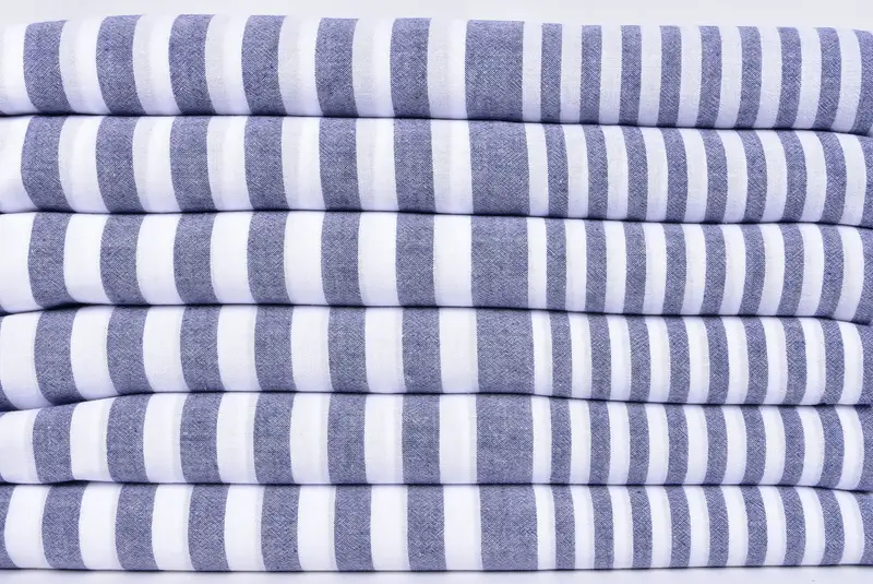 Bachelorette Party Decorations, Oversized Beach Towel, 68x40 Cotton Striped Towel, House Warming Gift, Spa Towel, Turkish bath towel, Organic towel - 2
