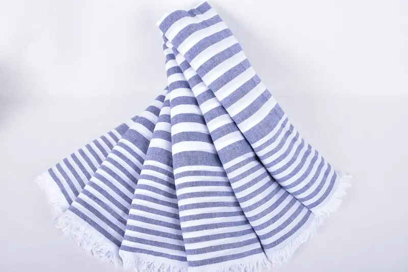 Bachelorette Party Decorations, Oversized Beach Towel, 68x40 Cotton Striped Towel, House Warming Gift, Spa Towel, Turkish bath towel, Organic towel - 4