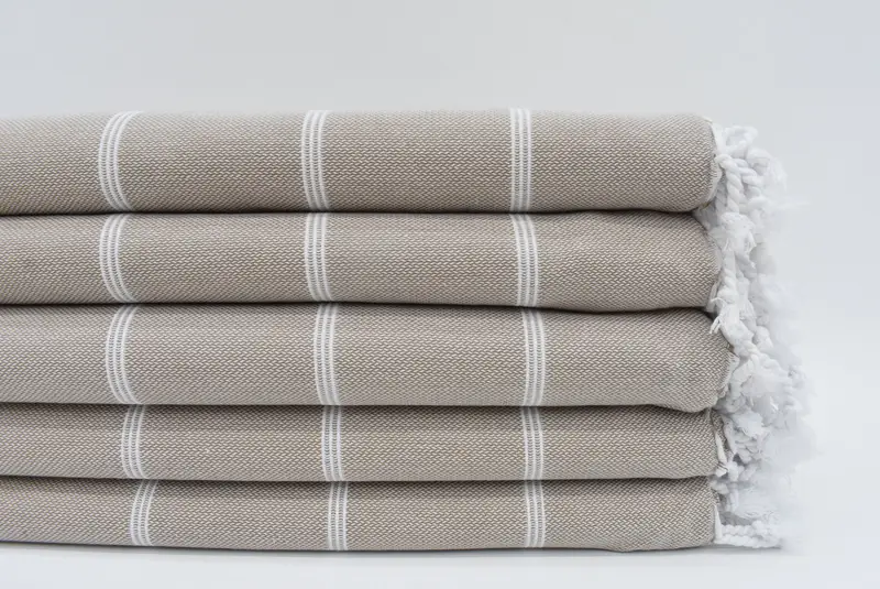 Embroidered Towel, 70x40 Cotton Striped Towel, Bridal Shower Favors, Turkish Towel Beach, Gift For Coworker, Spa Gift Towel, Peshtemal Towel USA - 1