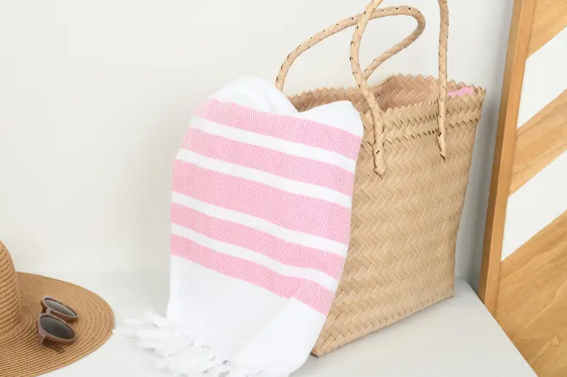 Personalized Dish Towel, Maid Of Honor Gift, Kitchen Towel, 36x24 Cotton Herringbone Towel, Monogram Kitchen Towel, Customized Turkish Towel - 7