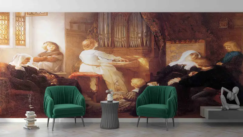Alexandre Cabanel Wall Decals, Wallpaper Border, Famous Mural, Oil Wall Mural, Gift For Him, Classic Wall Paper, Wall Mural Wallpaper, - 4